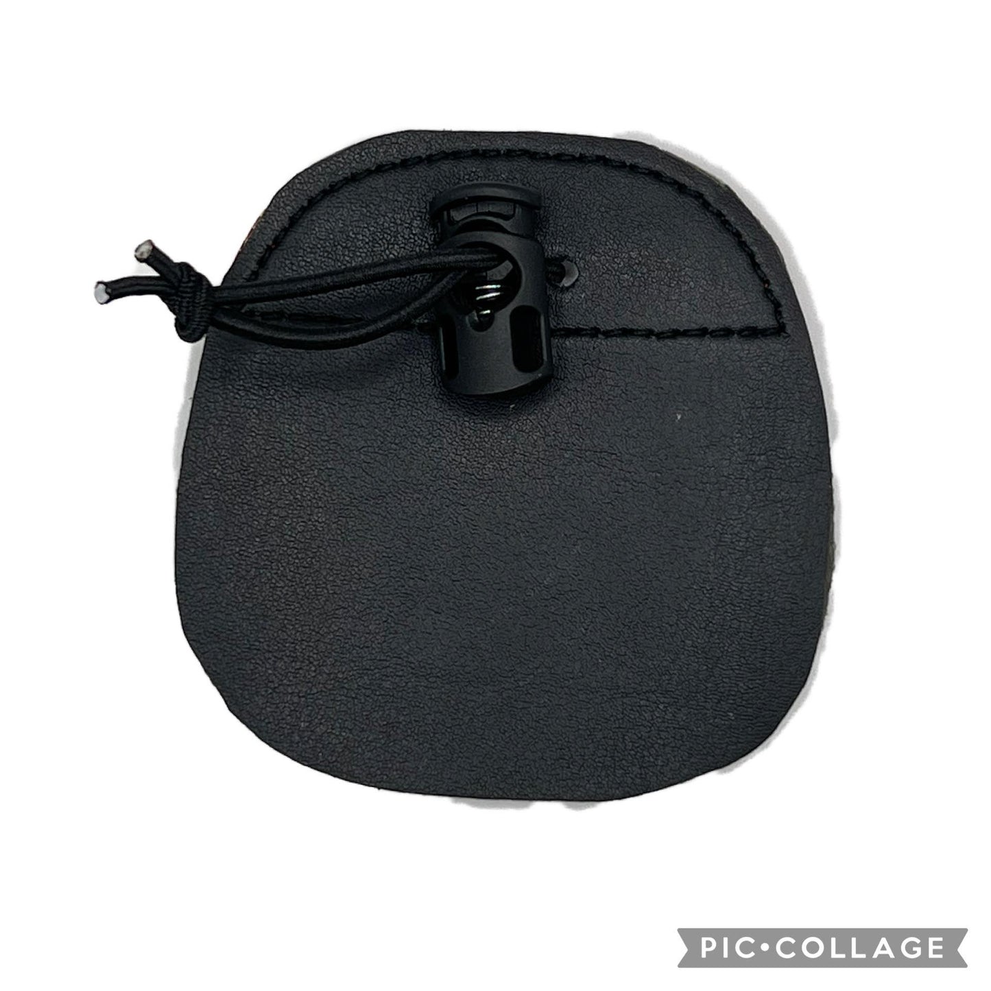 Leather Tab - 3 finger under