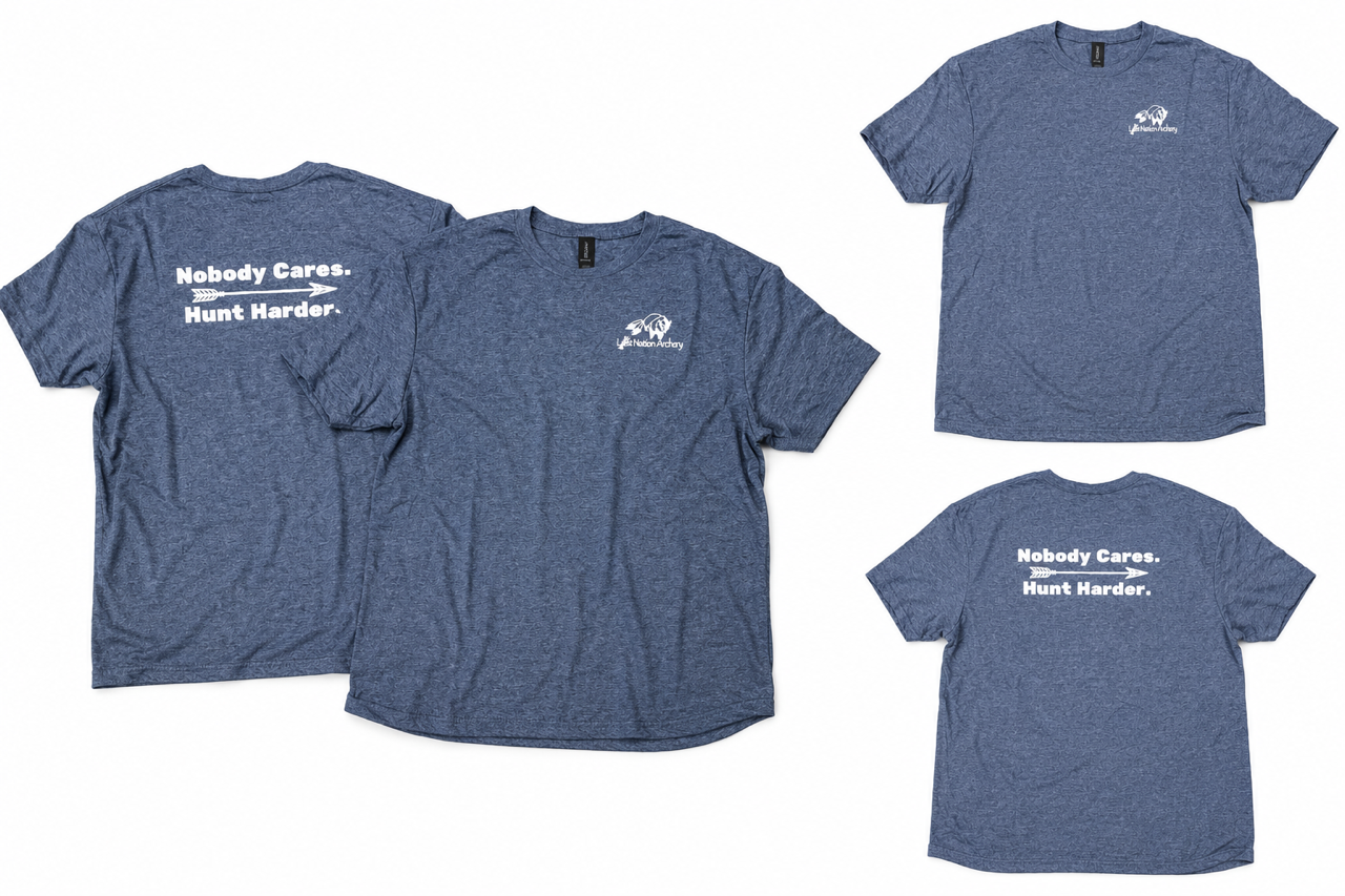 Short Sleeve T-Shirt - Nobody Cares. Hunt Harder