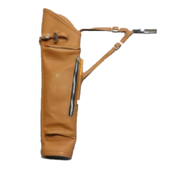 Moccasin Leather Side Quiver