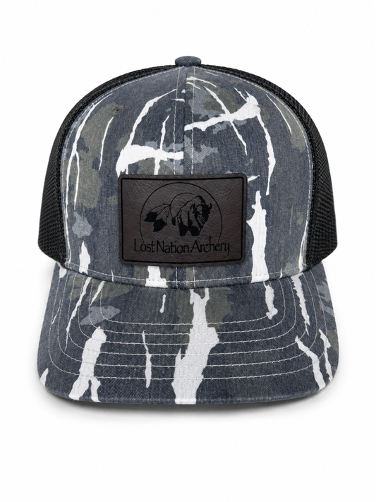 LNA Camo Hat Leather Patch