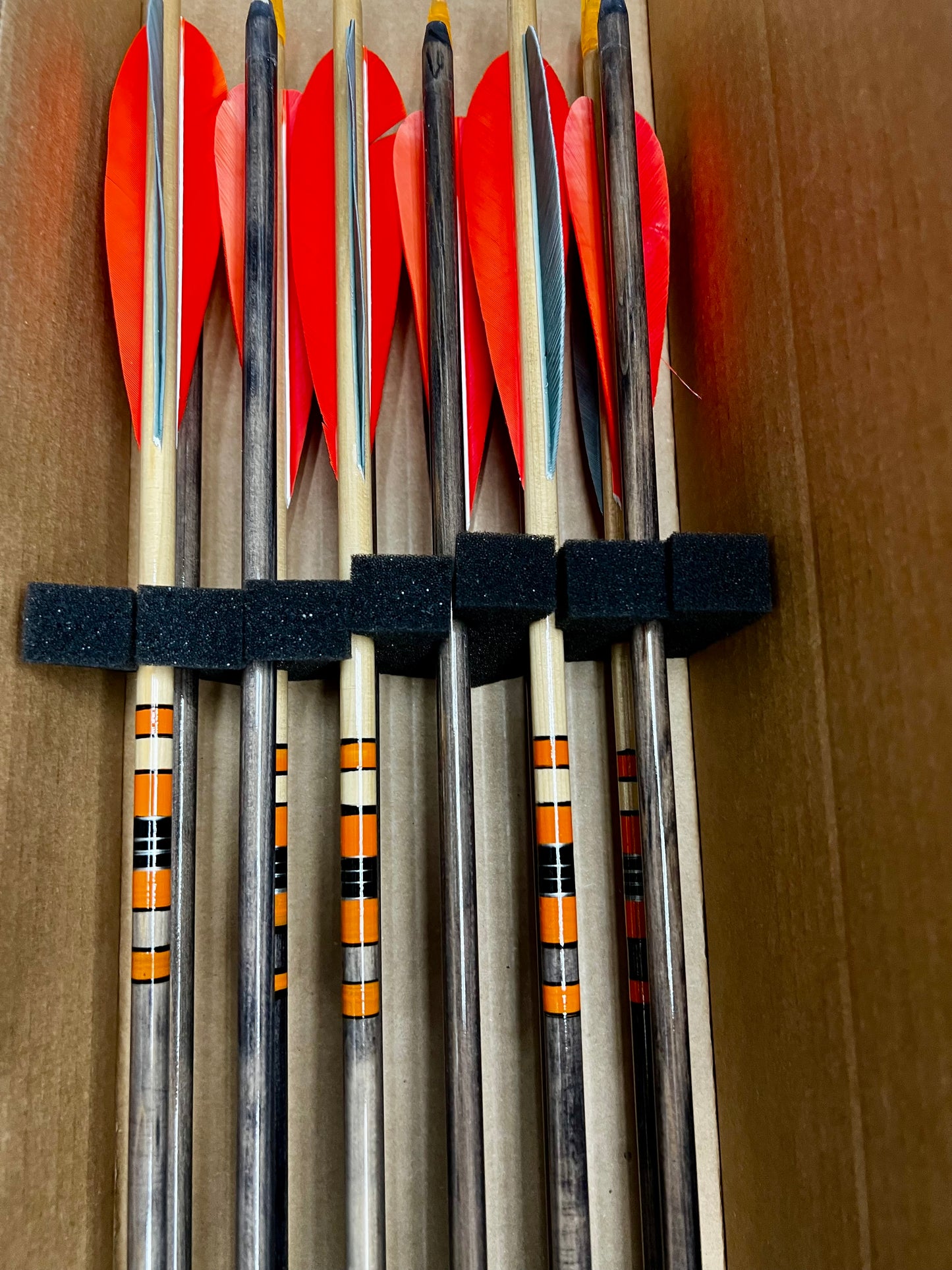 Cedar crested arrows 60-65 spine