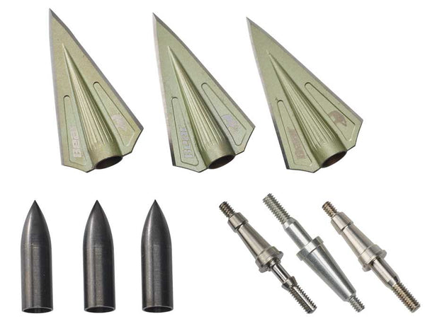 Bear Razorhead Broadhead with Variable Weight System – Lost Nation Archery