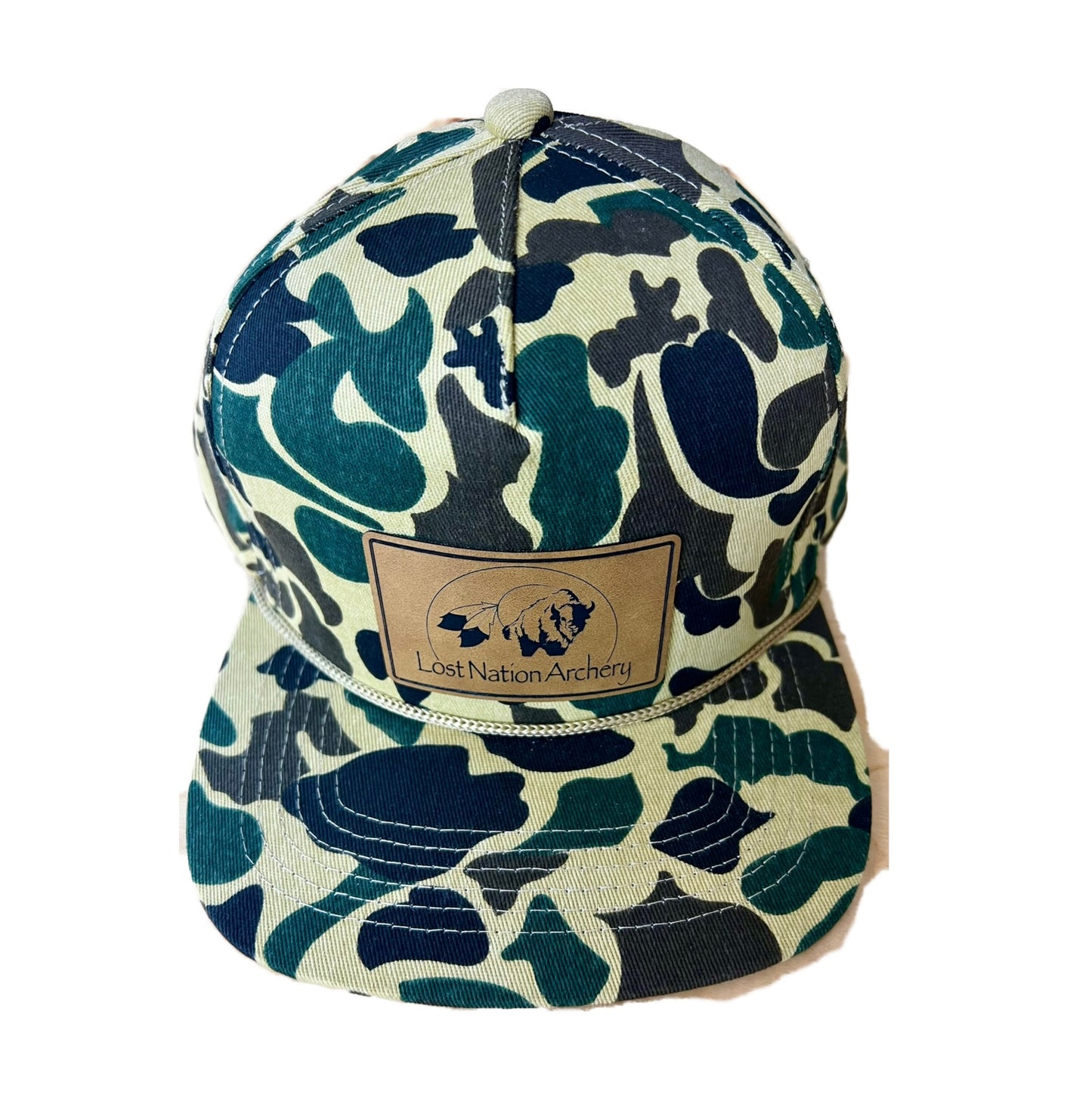 LNA Leather Patch Camo Hat