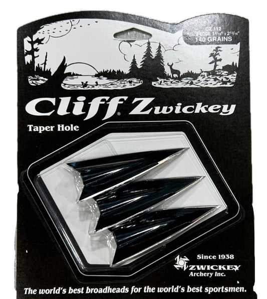 Zwickey Cliff Glue on 2 blade